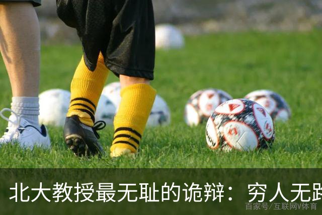 北大教授最无耻的诡辩：穷人无路可走，在他们眼里就是享受福利